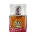 Frasco de Khamrah Dukhan Lattafa Eau de Parfum Para Hombre