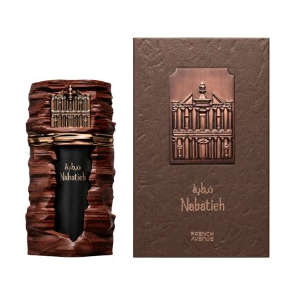 Caja y botella de Nabatieh French Avenue Extrait de Parfum