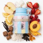 Odyssey Marshmallow Armaf Eau de Parfum con ingredientes de fondo