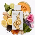 Ingredientes de fondo y botella de Revolt Uprising Arabiyat Prestige Eau de Parfum