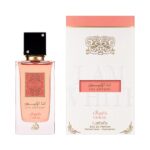 Frasco y caja de Ana Abiyedh Coral Lattafa Eau de Parfum Unisex