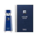 Frasco y caja de Azzure Oud French Avenue Eau de Parfum Para Hombre